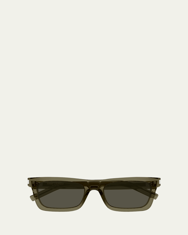 Acetate Rectangle Sunglasses